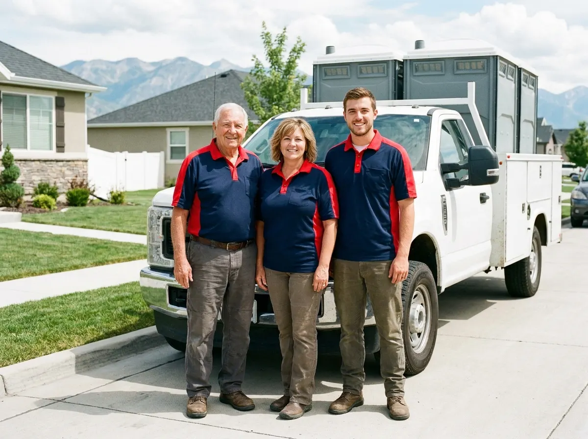 CleanVertex Porta Potty Solutions portable toilet supplier team in Salt Lake City, UT